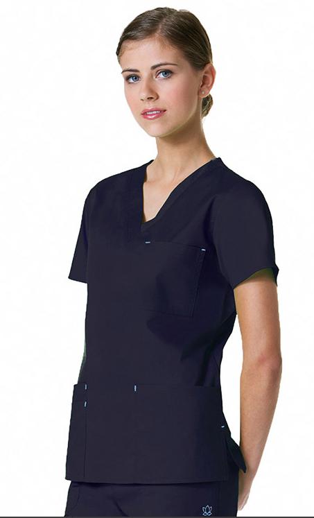 Blossom 3 Pocket V-Neck Scrub Top