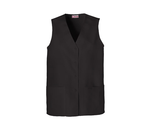 Cherokee Fashion Solids Button Front Vest