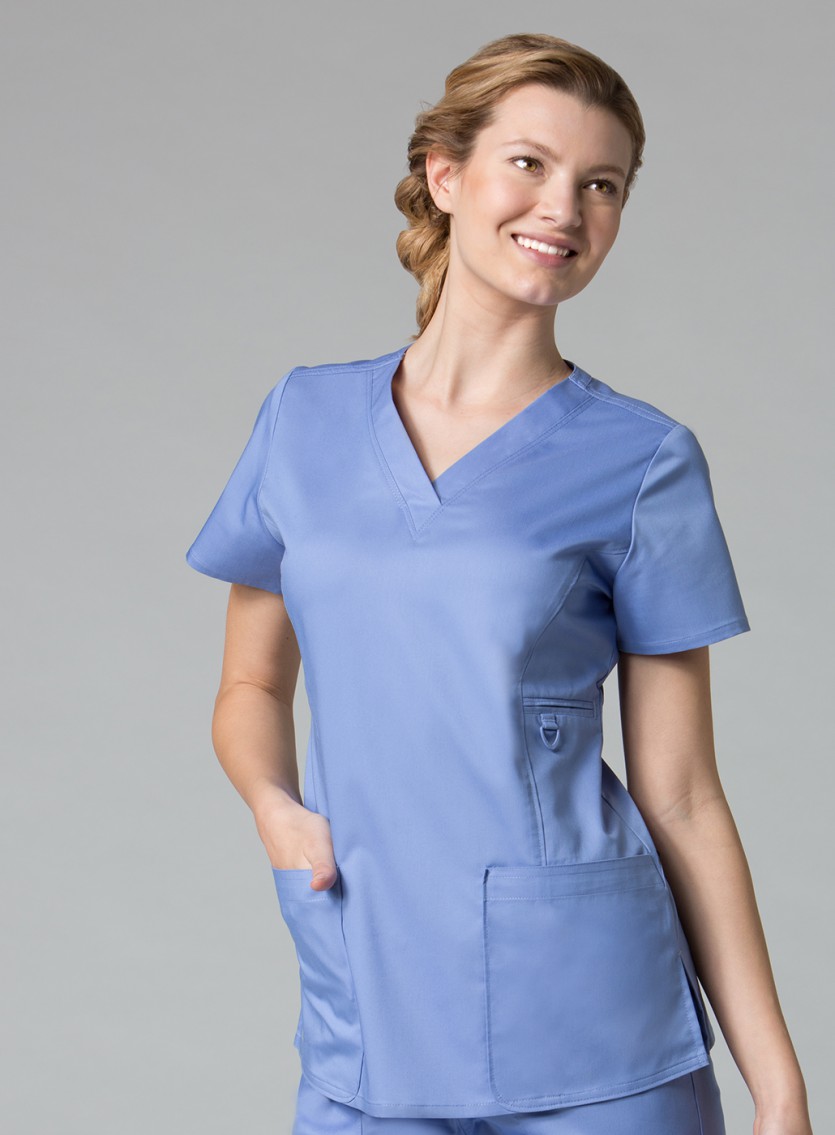 EON 1708 V NECK SCRUB TOP