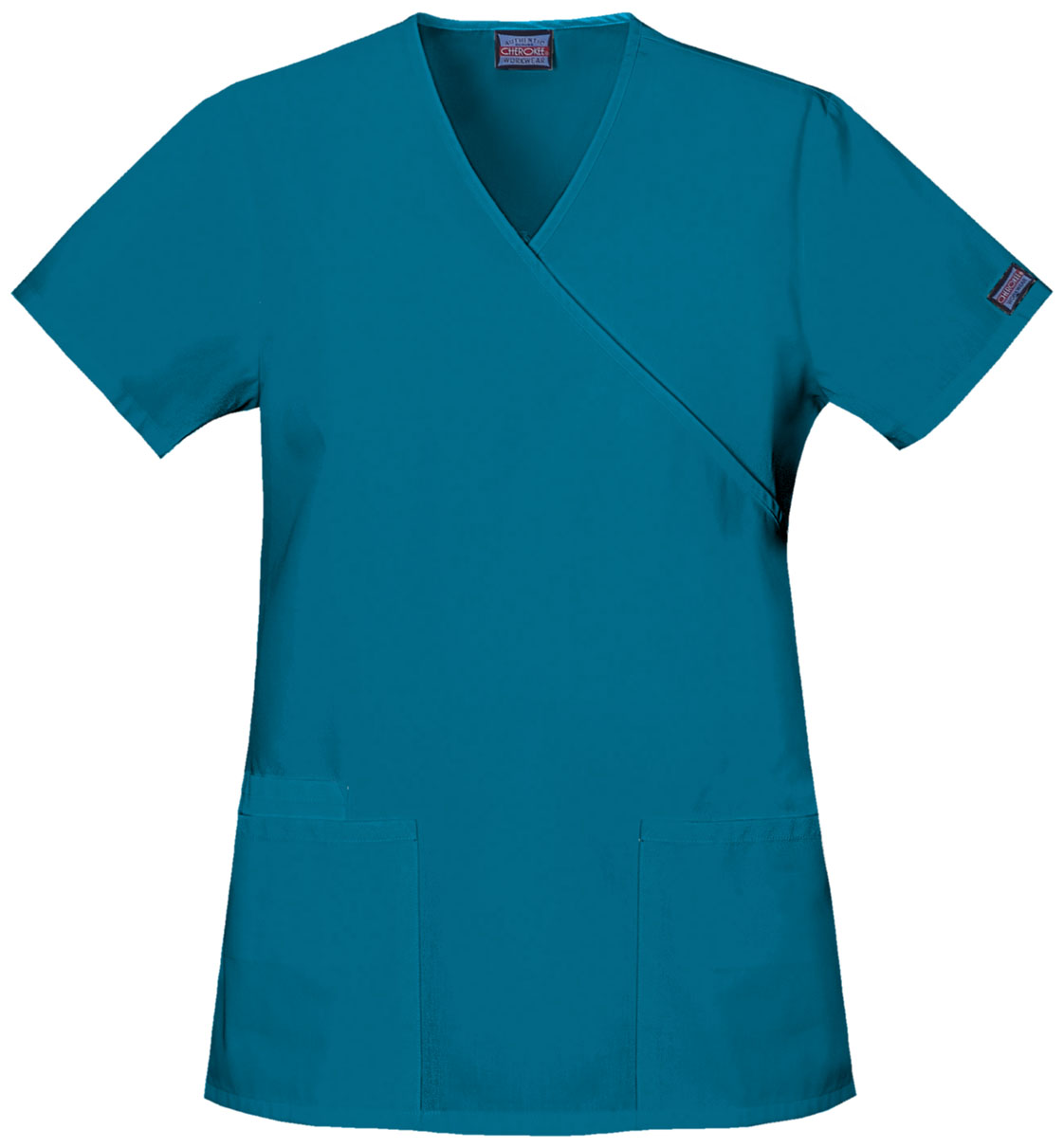Workwear WW Mock Wrap Tunic