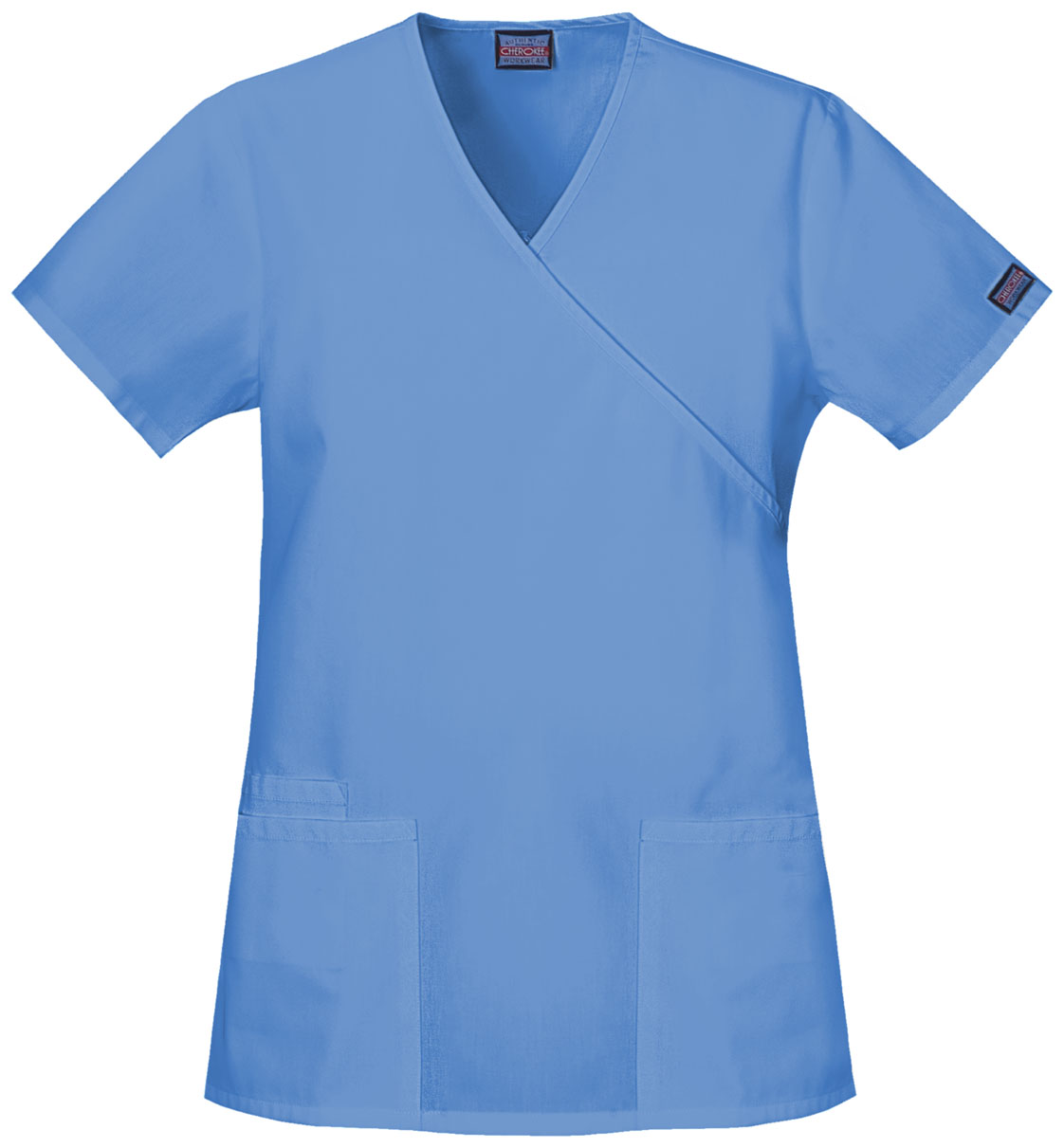 Workwear WW Mock Wrap Tunic