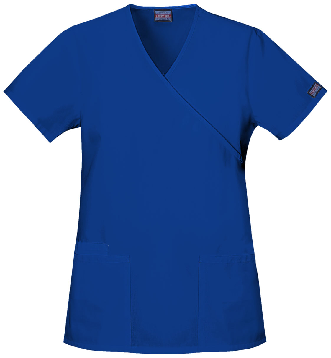 Workwear WW Mock Wrap Tunic