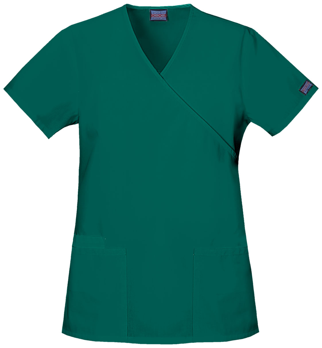 Workwear WW Mock Wrap Tunic