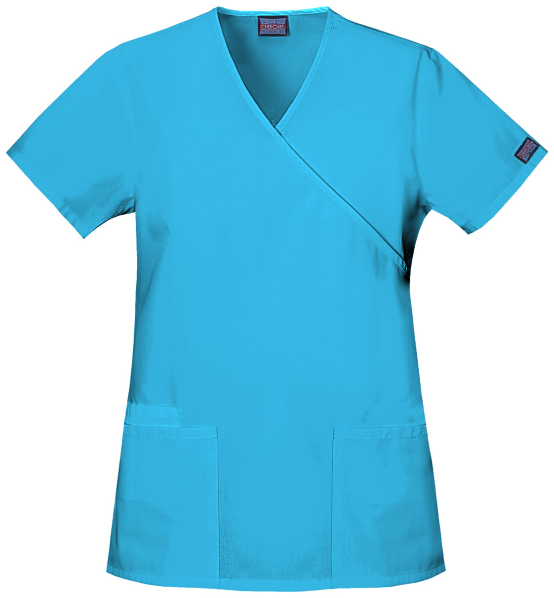 Workwear WW Mock Wrap Tunic