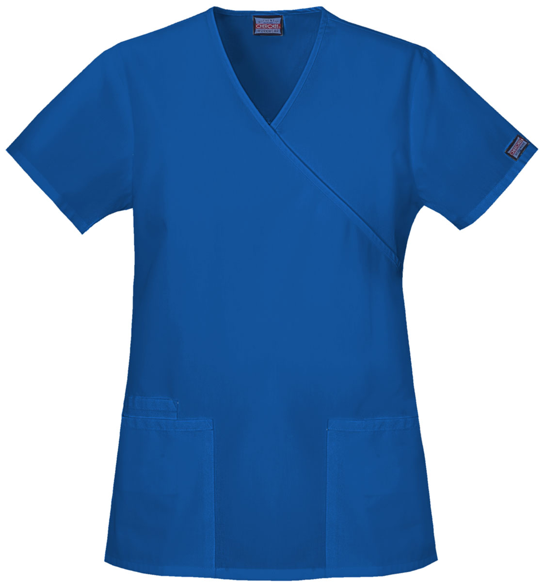 Workwear WW Mock Wrap Tunic