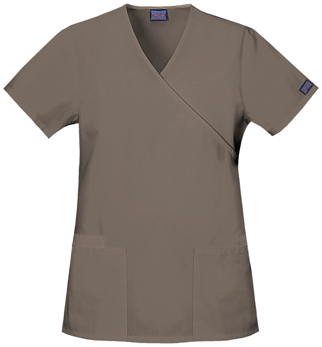 Workwear WW Mock Wrap Tunic