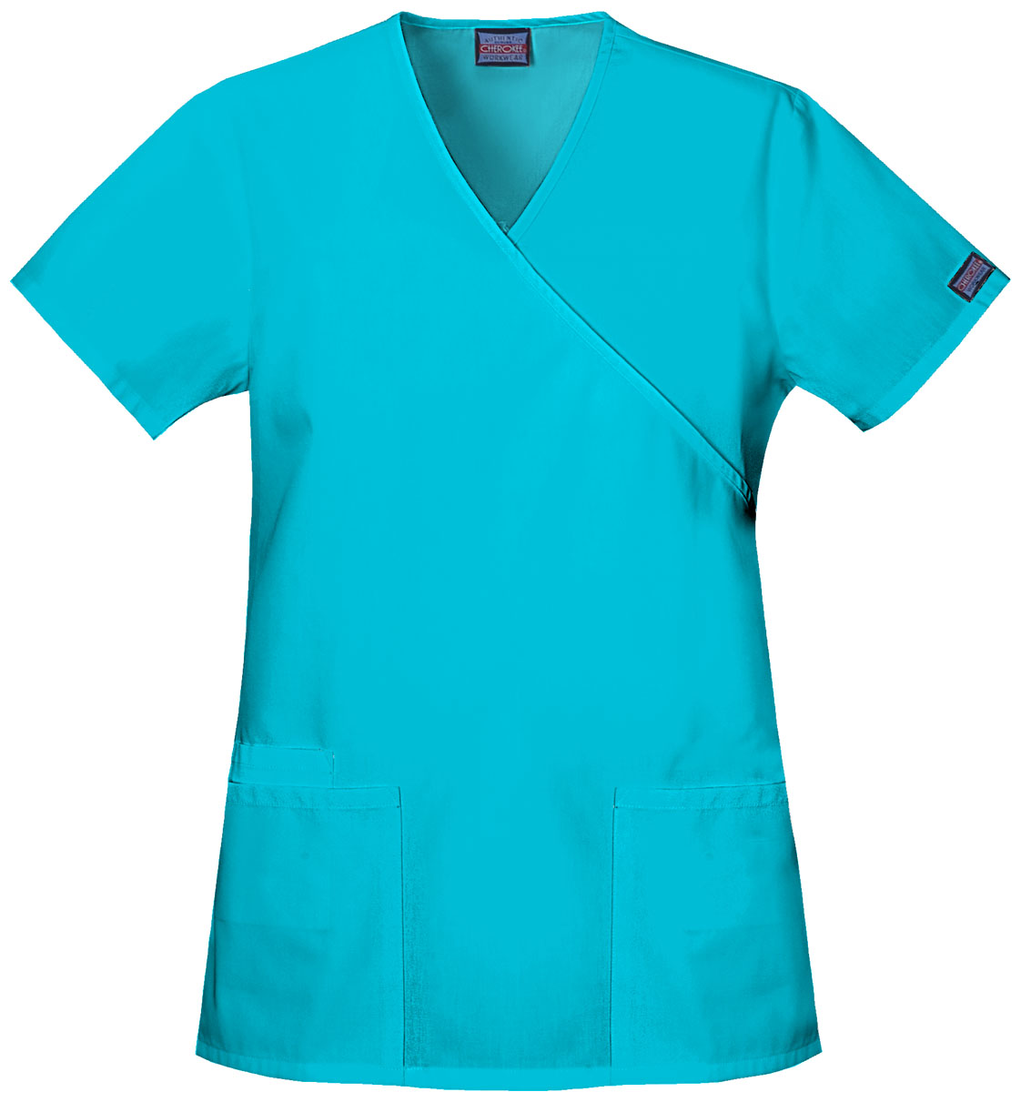 Workwear WW Mock Wrap Tunic