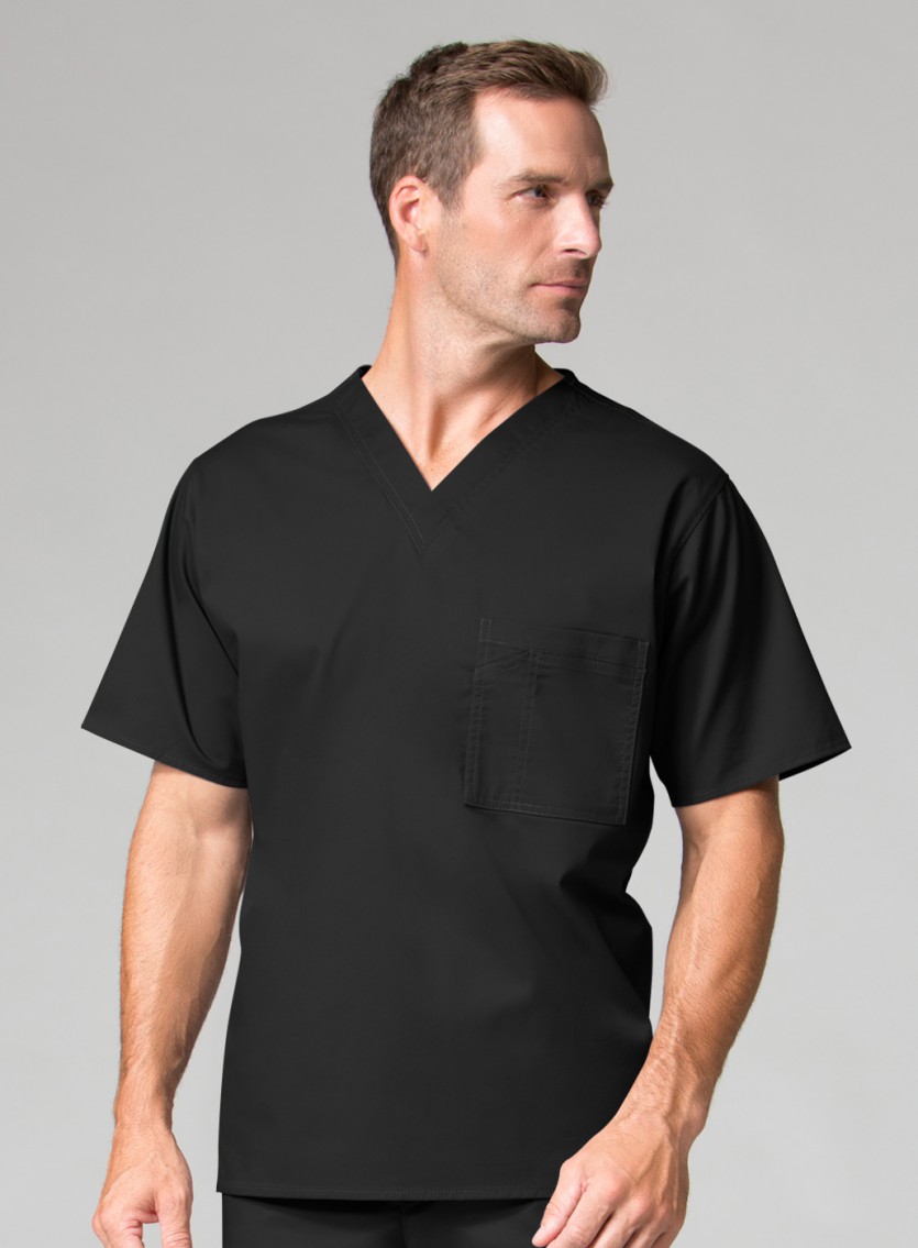 Maevn Uniforms Men's Stretch Solid Scrub Top