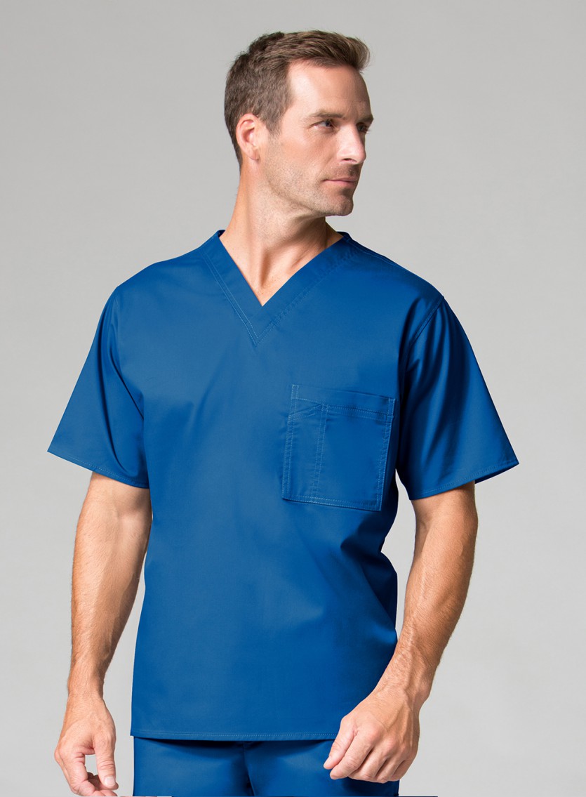 Maevn Uniforms Men's Stretch Solid Scrub Top