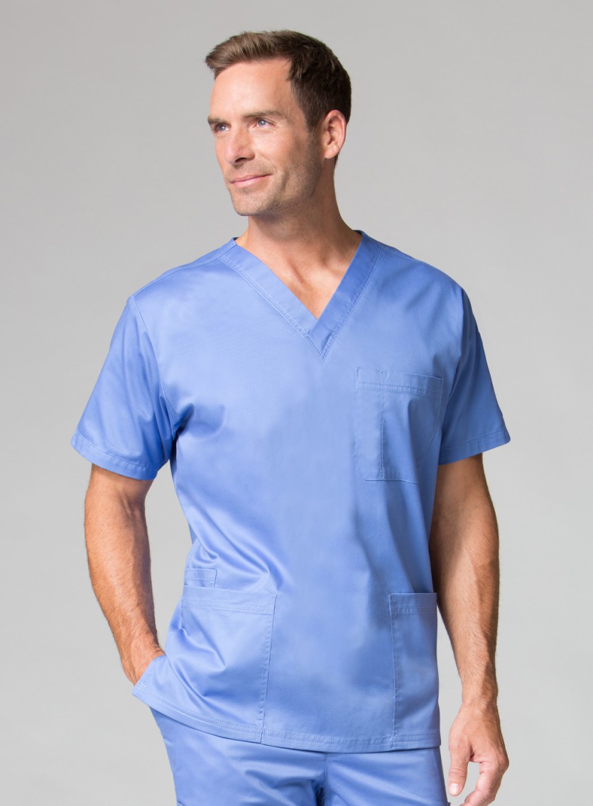 Men's 3 Pocket V Neck Top