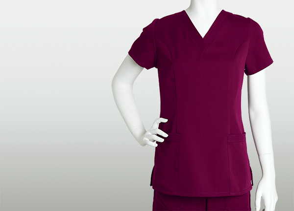 Grey's Anatomy Women's Missy 2 Pocket V-Neck Scrub Top