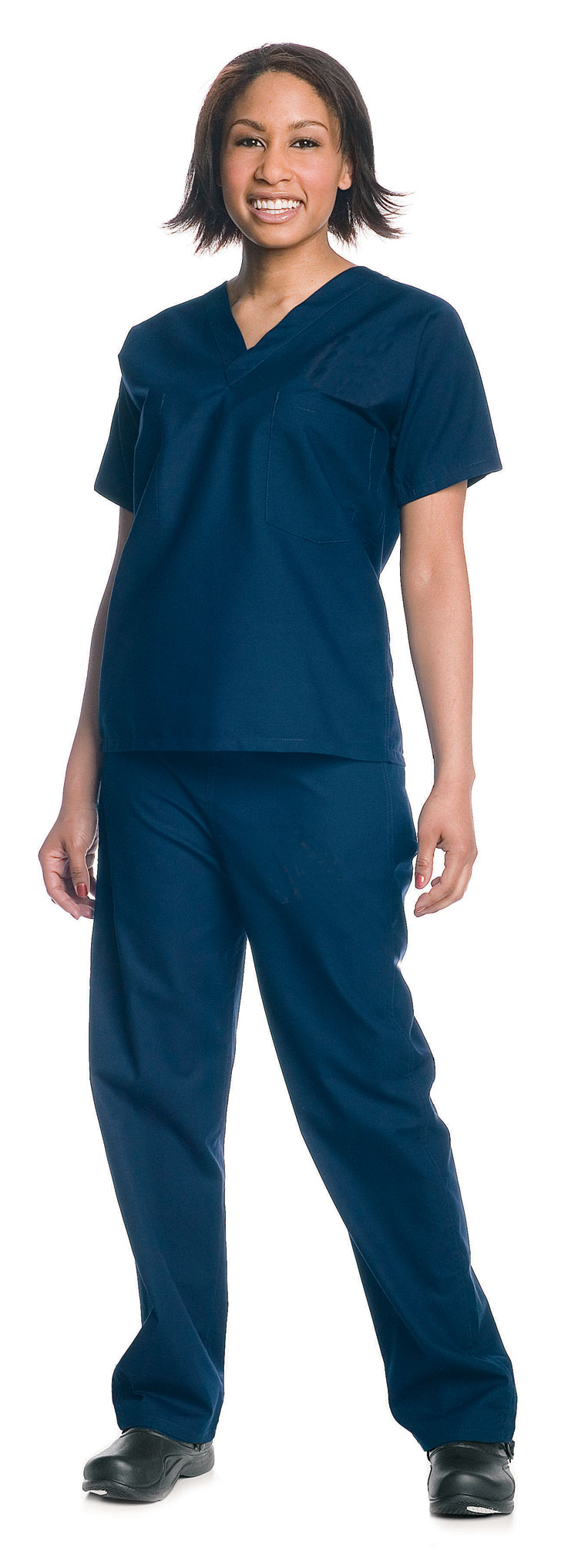 Unisex Reversible V-neck Scrub Top by Landau