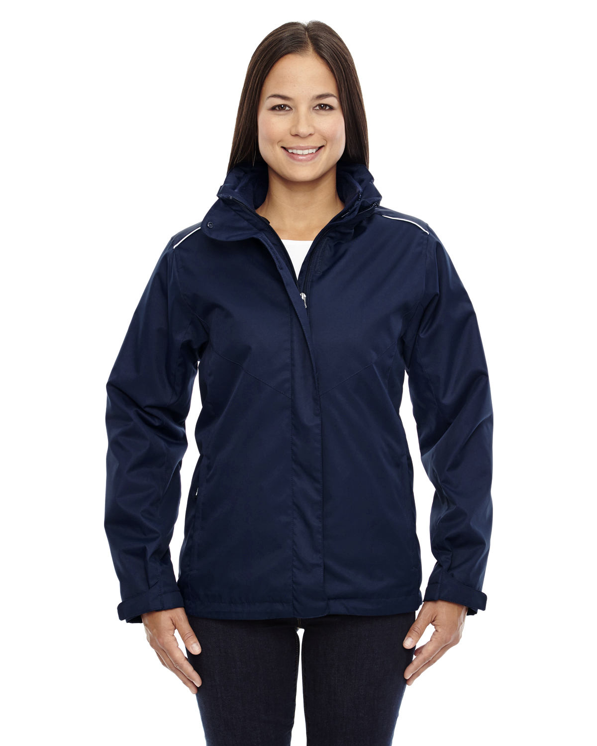 Ash City - Core 365 Ladies' Region 3-in-1 Jacket with Fleece Liner