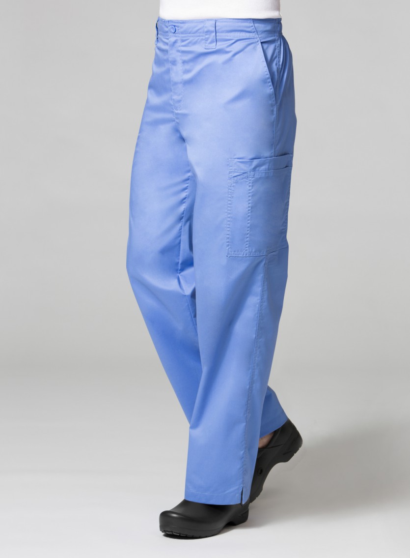 Maevn Uniforms Men's Zip Front Cargo Scrub Pant
