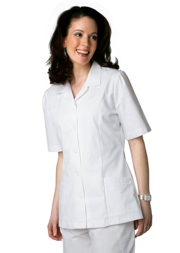 Adar Lapel Collar Nurse Top