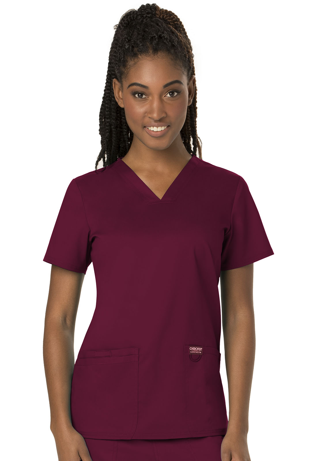 Cheroke Workwear Revolution V-Neck Top