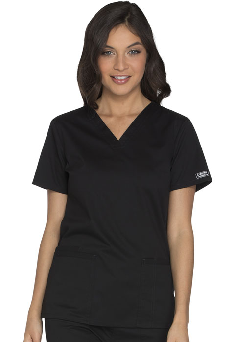 Cherokee Workwear Women's V-Neck Top