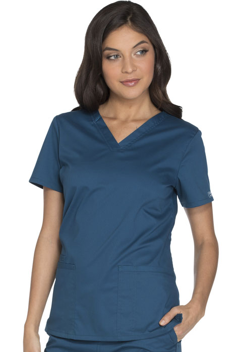 Cherokee Workwear Women's V-Neck Top