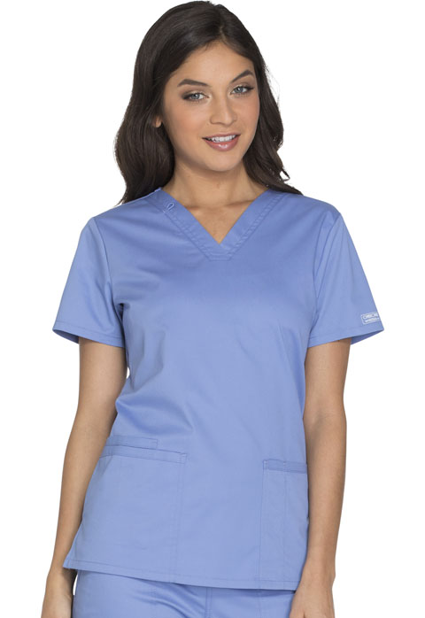 Cherokee Workwear Women's V-Neck Top
