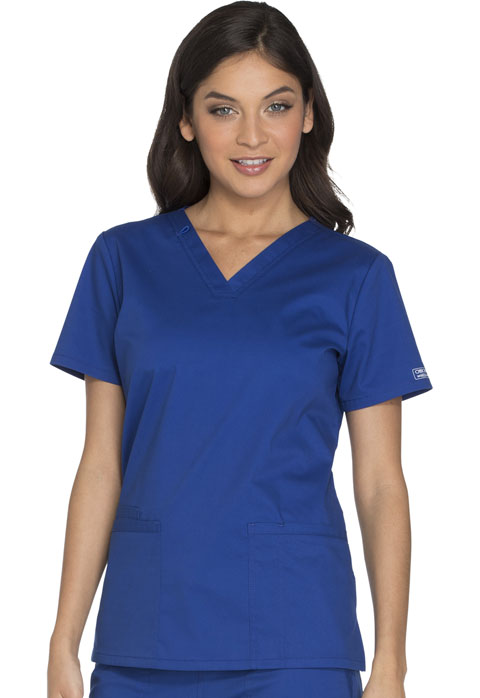 Cherokee Workwear Women's V-Neck Top