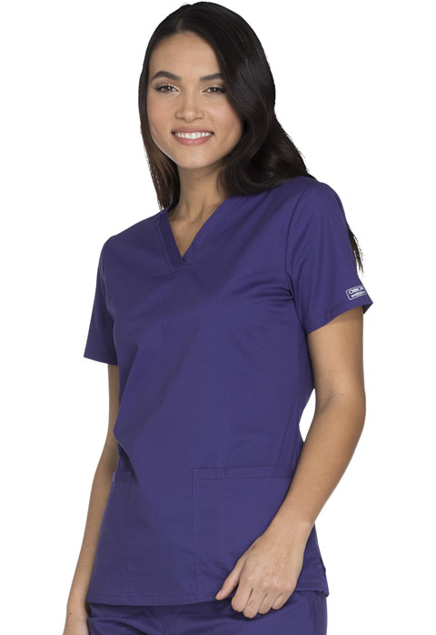 Cherokee Workwear Women's V-Neck Top