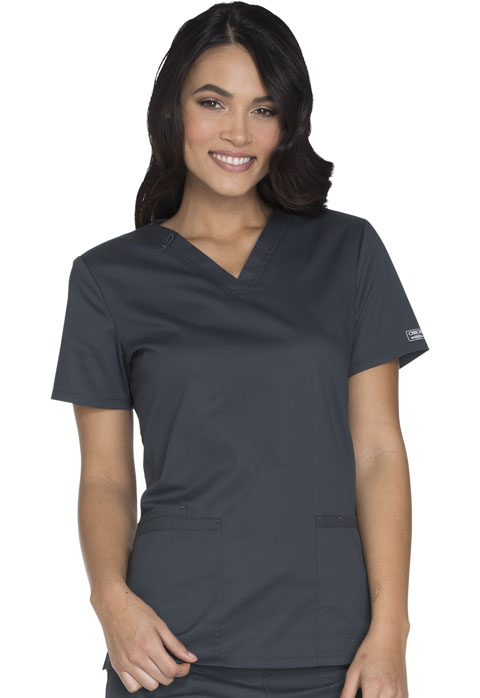 Cherokee Workwear Women's V-Neck Top