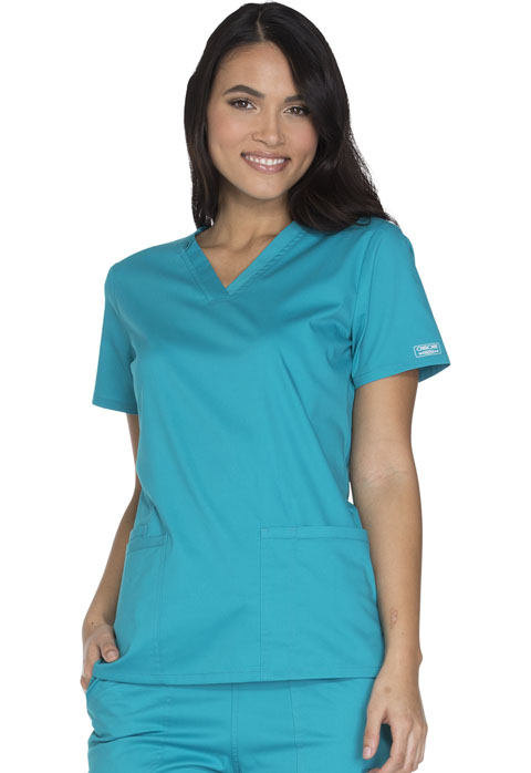 Cherokee Workwear Women's V-Neck Top
