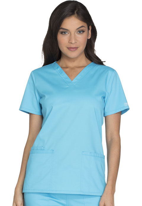 Cherokee Workwear Women's V-Neck Top