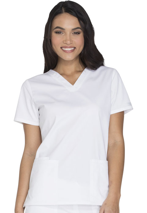 Cherokee Workwear Women's V-Neck Top