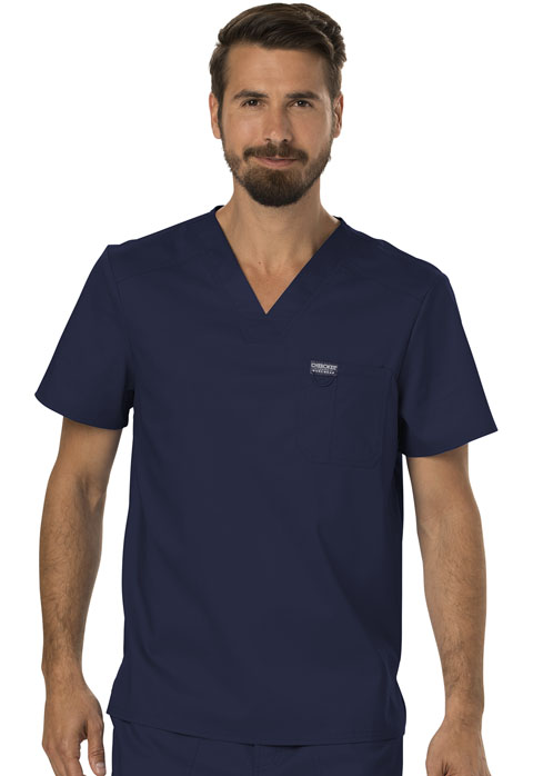 Cherokee Workwear Revolution Men's V-Neck Top