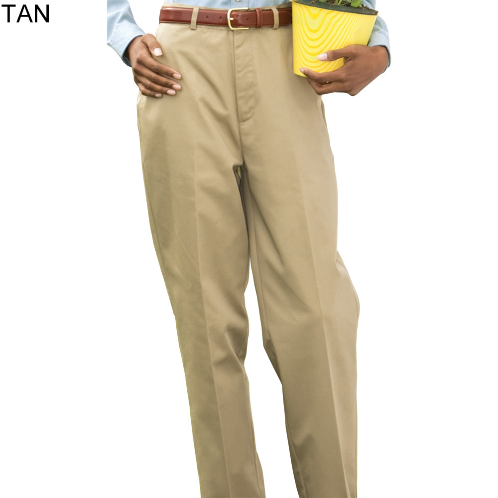 Ladies' Flat Front Chino Utility Pant