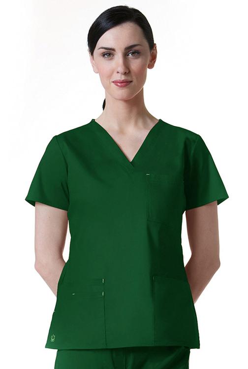 Blossom 3 Pocket V-Neck Scrub Top