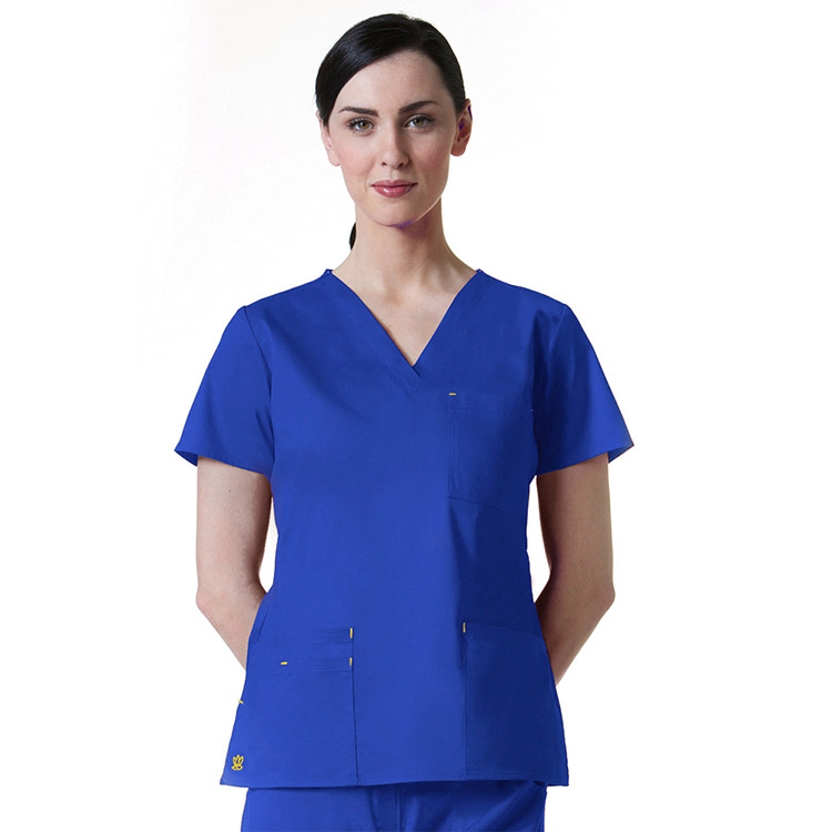 Blossom 3 Pocket V-Neck Scrub Top